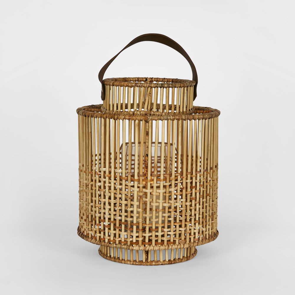 Kyra Rattan Lantern Medium Natural