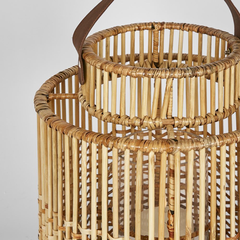 Kyra Rattan Lantern Medium Natural