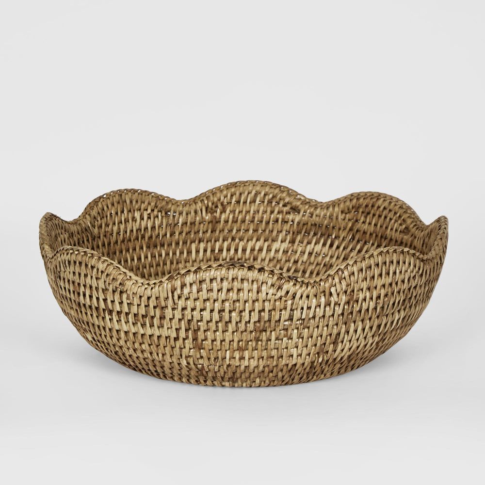 Paume Scallop Bowl Large Natural