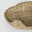 Clam Shell Rattan Large Natural