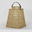 Eden Rattan Lantern Square Large Natural