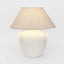 Camille White Table Lamp & Shade