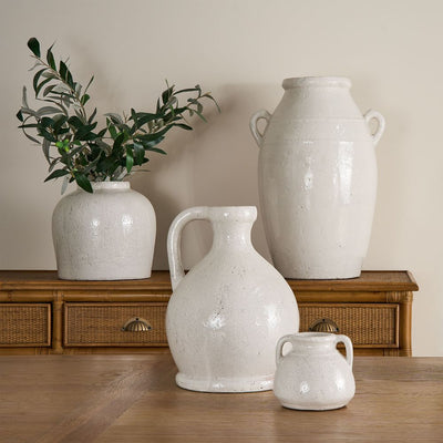 Raso Jug Tall White