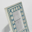 Zena Bone Inlay Photo Frame Light Blue 4x6
