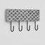 Tana Bone Inlay Grey Wall Hooks