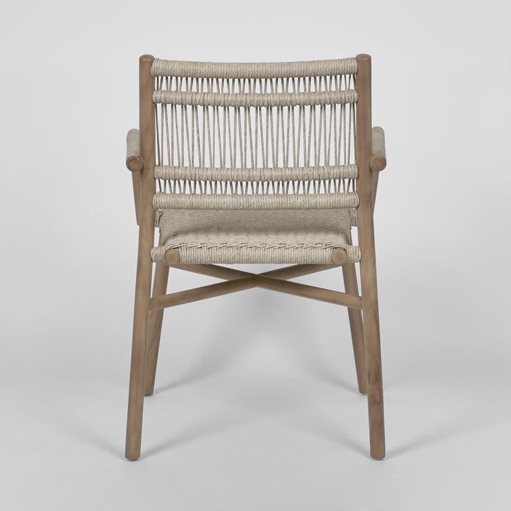 Wategos Teak Dining Armchair Natural -Outdoor