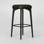 Carlton Leather Bar Stool Black