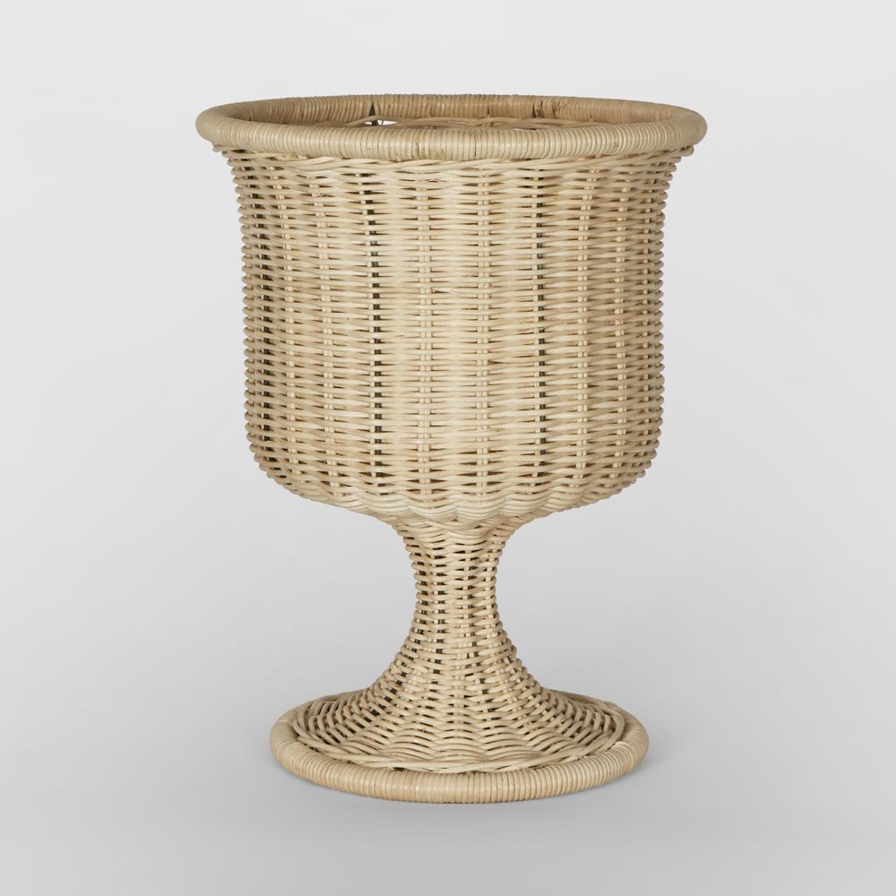 Belmont Rattan Urn Large