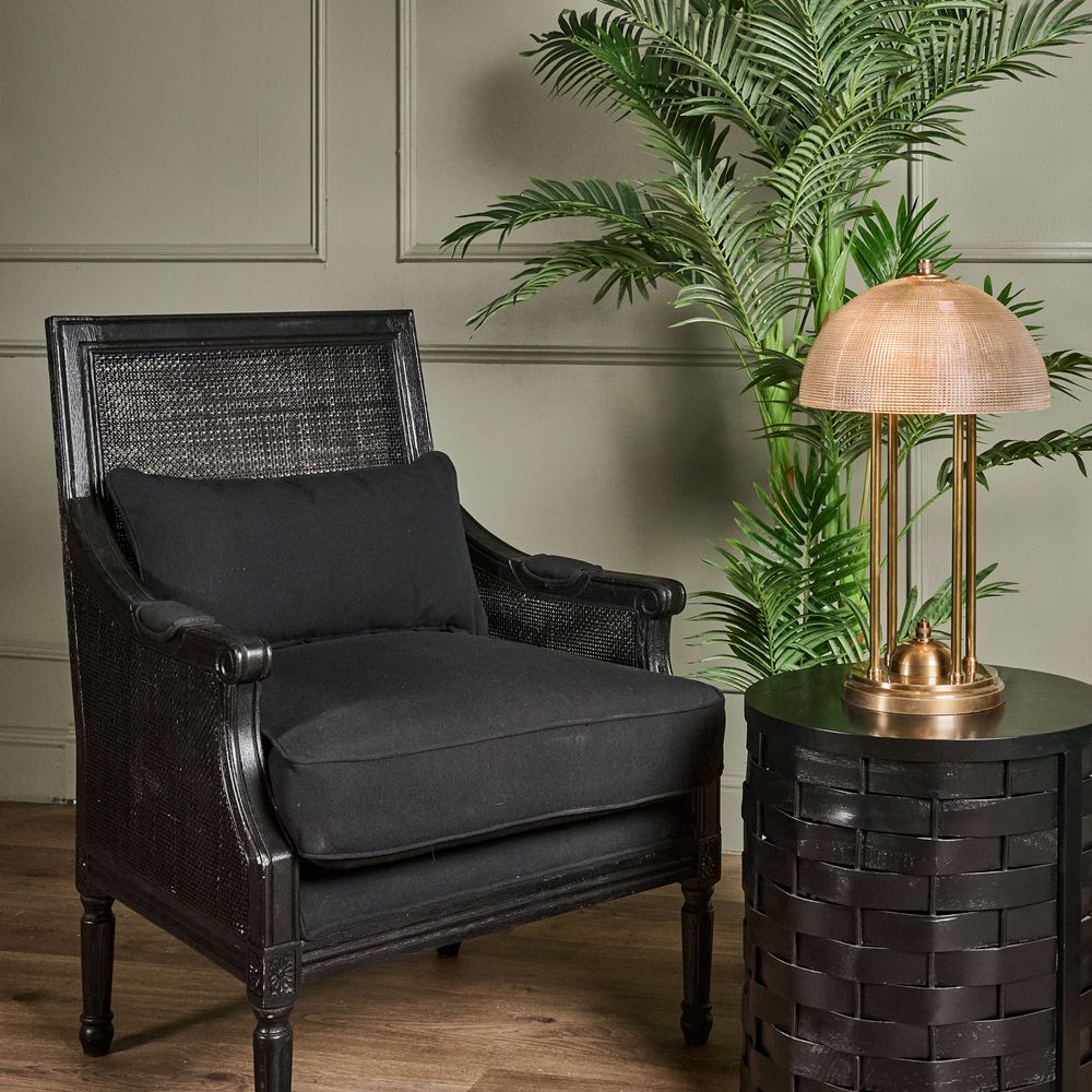 Hicks Black Armchair