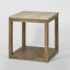 Denver Travertine Side Table