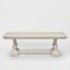 Ville Oak Coffee Table White