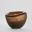 Fossil Low Vase Brown