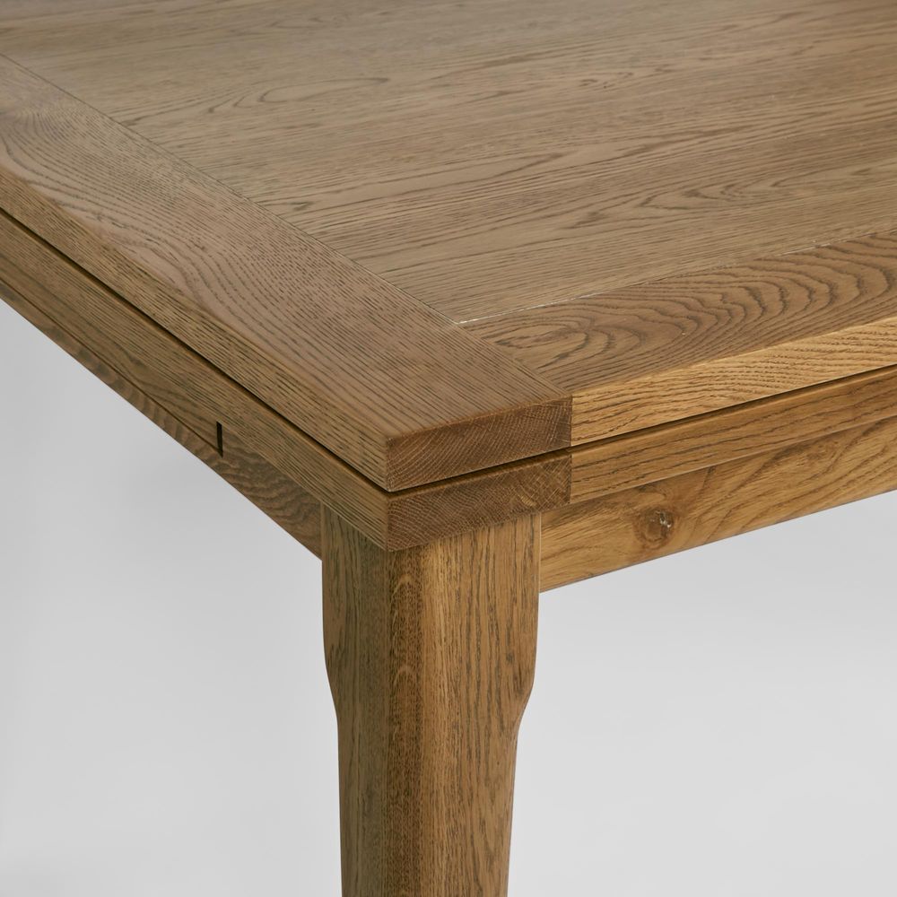 Barossa Extendable Hamptons Dining Table Oakwood