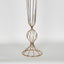 Rose Gold Iron Floral Ball Stand