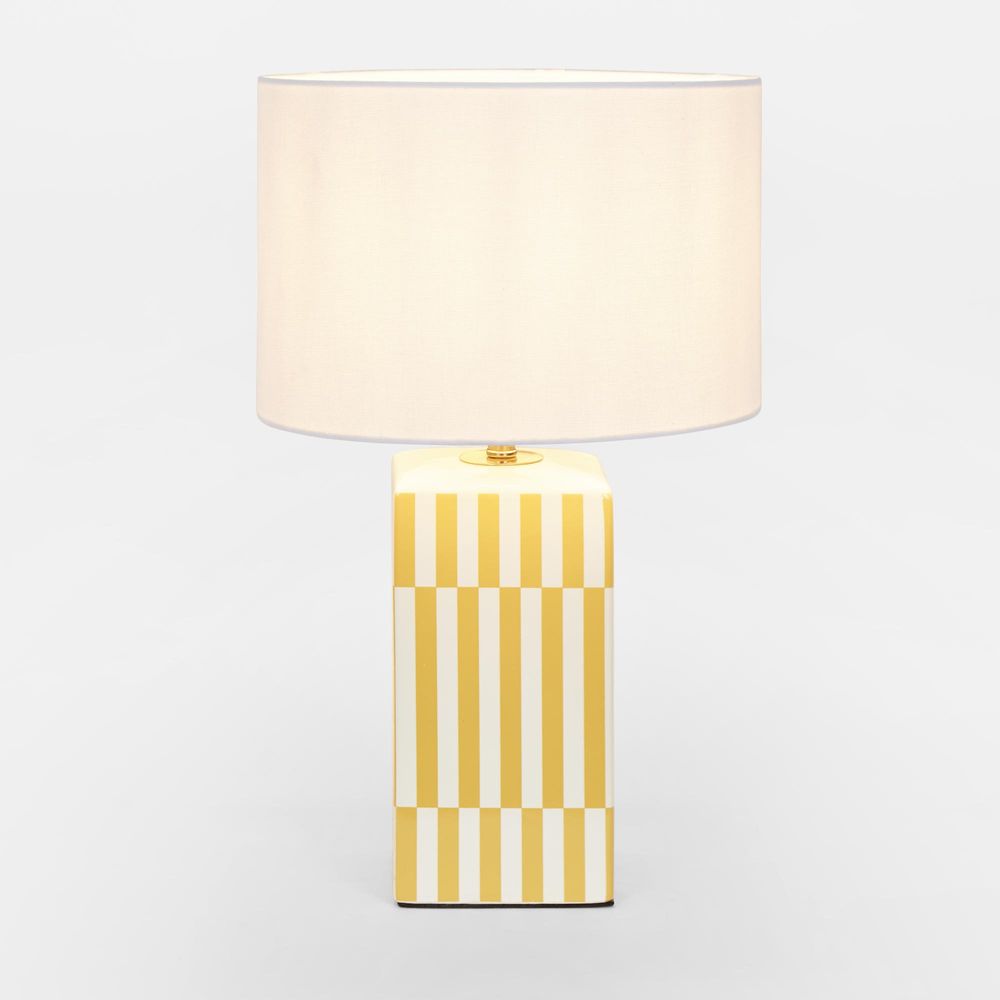 Parlour Yellow Table Lamp & Shade