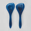 IDRA Swirl Resin Salad Servers Blue (Set of 4)