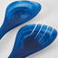 IDRA Swirl Resin Salad Servers Blue