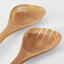 IDRA Swirl Resin Salad Servers Peach
