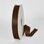 Friar Brown Double Sided Satin Ribbon 25mm 100yards - P870 