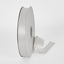 White Double Sided Satin Ribbon 25mm 100yards - P112 