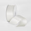 White 22.86m -38mm Double Sided Satin Ribbon P112 