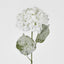 Snow Covered White Christmas Hydrangea with 2 Leaves - Pack of 12