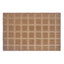 Tiles Coir Doormat with Vinyl Backing Large 60x90