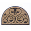 Baroque Arch Coir & Rubber Doormat Large 60x90