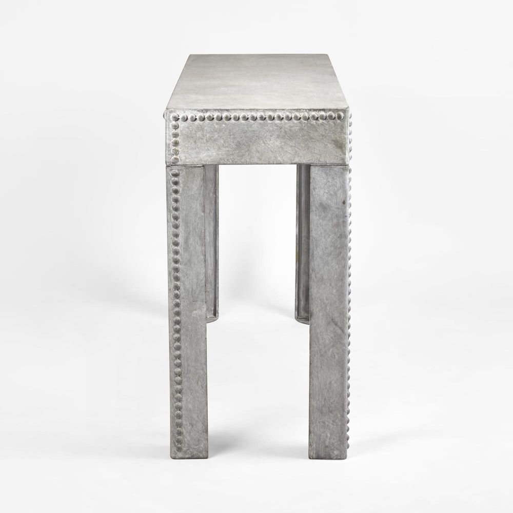 Zinc Garden Table