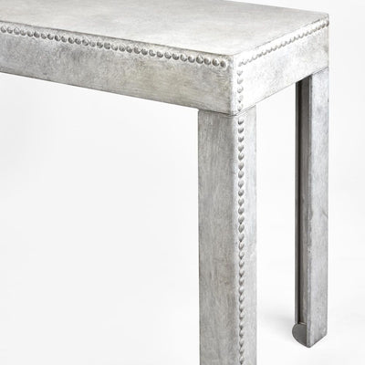 Zinc Garden Table