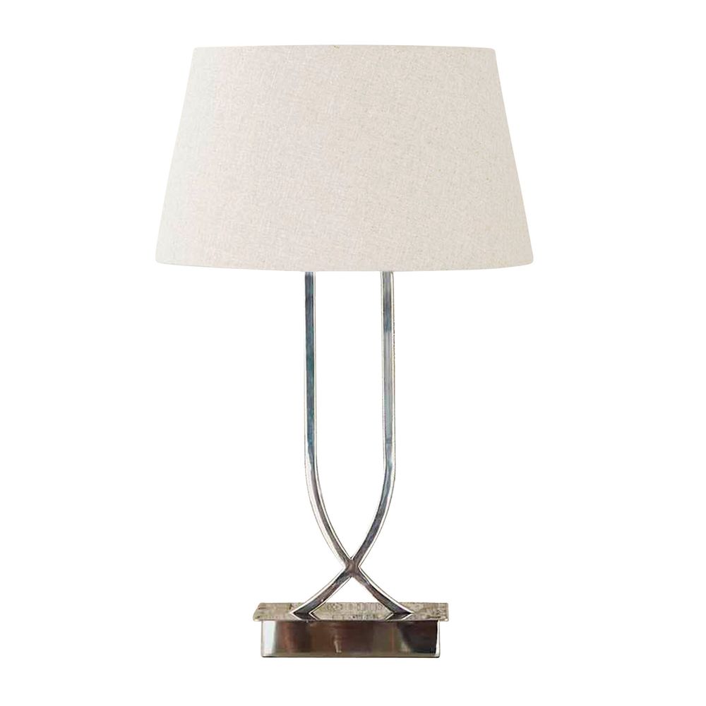 Southern Cross Table Lamp Base Shiny Nickel