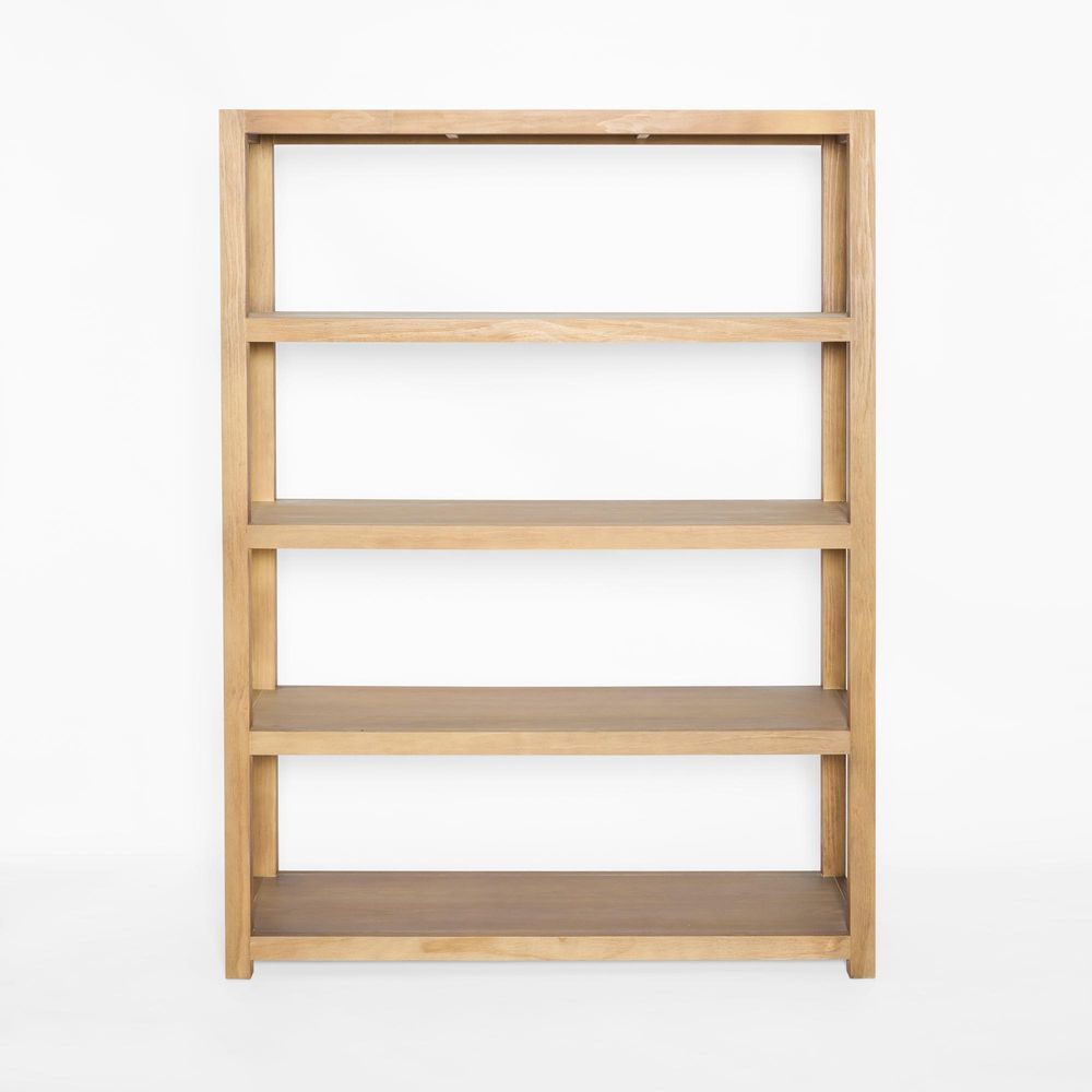 Carfu Wooden Shelf 45x150x200 Natural