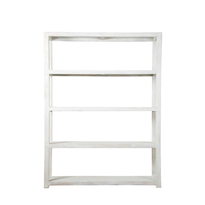 Carfu Wooden Shelf 45x150x200 White