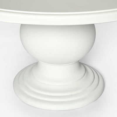 Calabria Round Dining Table White - Outdoor