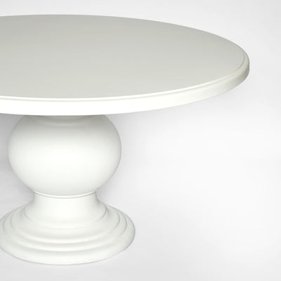 Calabria Round Dining Table White - Outdoor