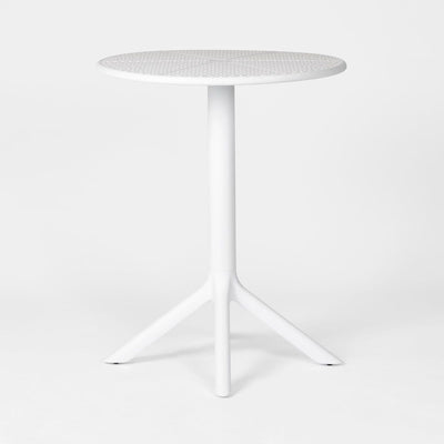 Ellee Cafe Table All Weather White 60cm