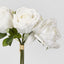 Willow Rose Bunch 29cm White - Pack of 12