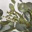 182cm silver dollar leaf garland with seed