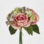 Rose & Hydrangea Bouquet Pink & Green - Pack of 24