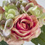 Rose & Hydrangea Bouquet Pink & Green - Pack of 24