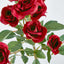 Rose Spray x 10 Heads Red - Pack of 24