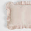 Tick Frill Cush 30x45 Pink