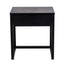 Oslo Black Oak Bedside Table