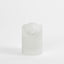 LED Battery Operated Wax Flameless Candle White 10cm