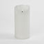 LED Battery Operated Wax Flameless Candle White 20cm