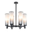 St Germain Chandelier Black