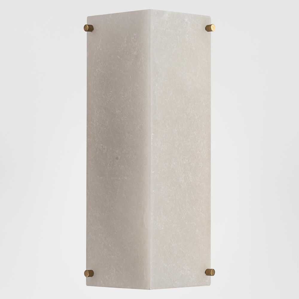 Tubular Alabaster Wall Light