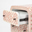 Adina Bone Inlay Bedside Table Peach/White