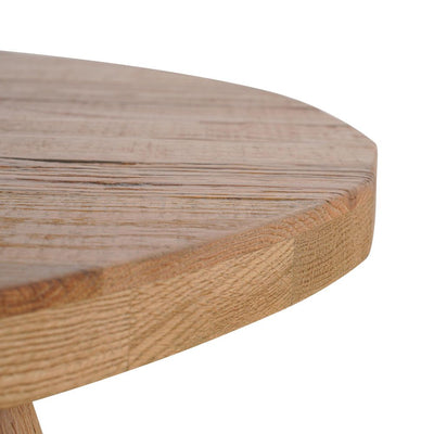 Freya Round Reclaimed Elm Coffee Table 100Cm