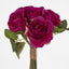 Rose Bouquet 9 Flowers Dark Pink